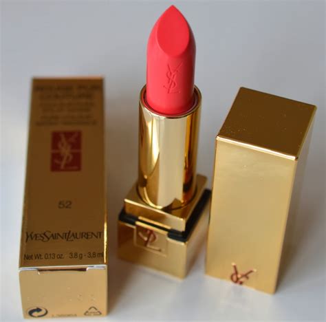 ysl rouge pur couture rosewood 92|ysl lipstick 52 rosy coral.